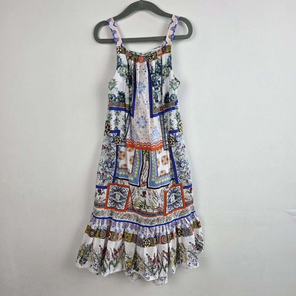 Milla By Camilla Floral Multicolor Kids Dress, Size 8